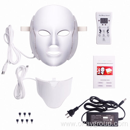 7 Colors Facial Skin Care LED Light Therapy